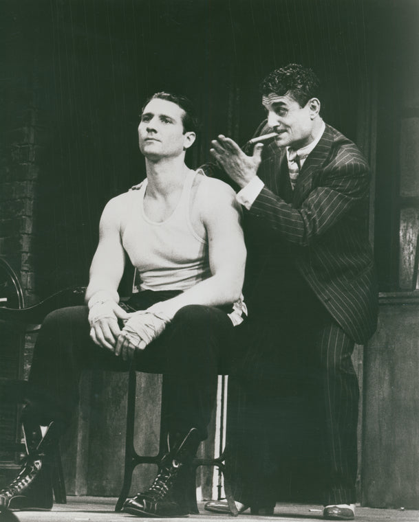 Ed O'Neill and Frank Bongiorno in the stege production Knockout