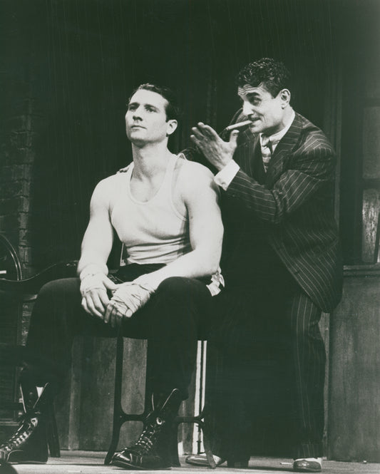 Ed O'Neill and Frank Bongiorno in the stege production Knockout