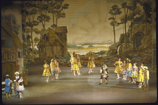 New York City Ballet production of "The Magic Flute" with Bruce Padgett as the Marquis, choreography by Peter Martins (New York)