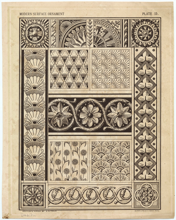 Modern surface ornament