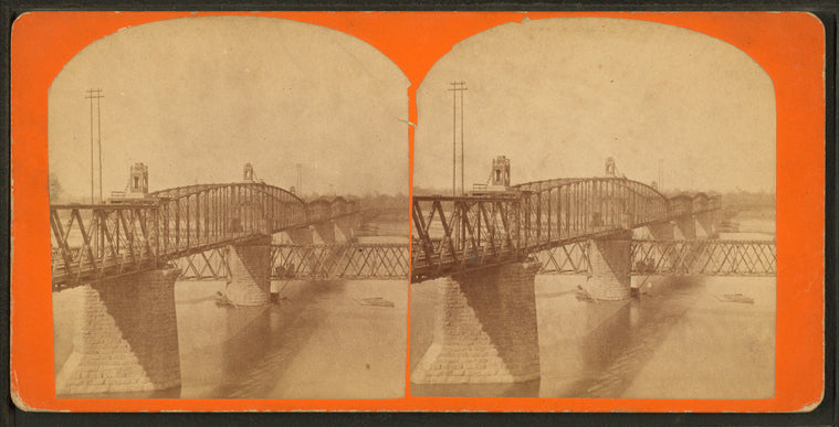 Bridge across Missouri River.