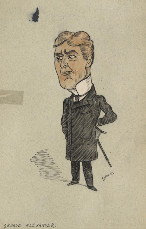 Caricature of George Alexander