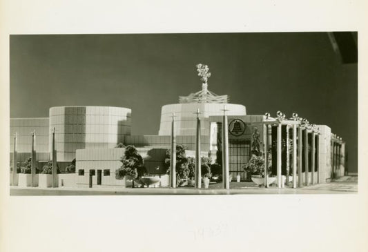 American Telephone & Telegraph Exhibit - Building - Model - Entrance