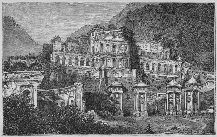 Ruines du Palais de Sans-Souci, a Milot (exterieur)