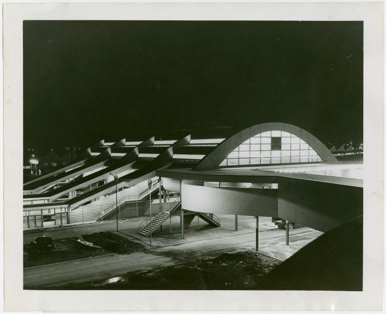 Long Island Rail Road Station - Exterior at night