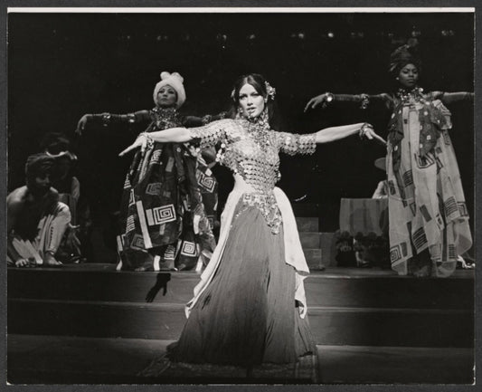 Marisa Mell in the stage production Mata Hari