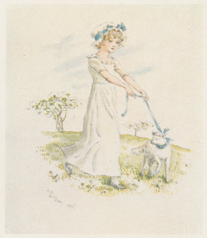 Mary had a little lamb.
