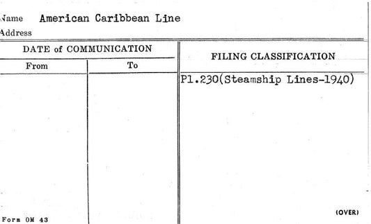 American Caribbean Line