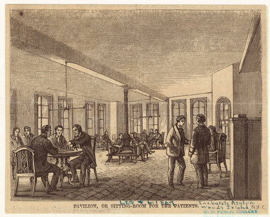 Pavilion, or sitting-room for the patients