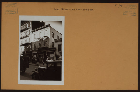 Manhattan: 121st Street (East) - 2nd Avenue