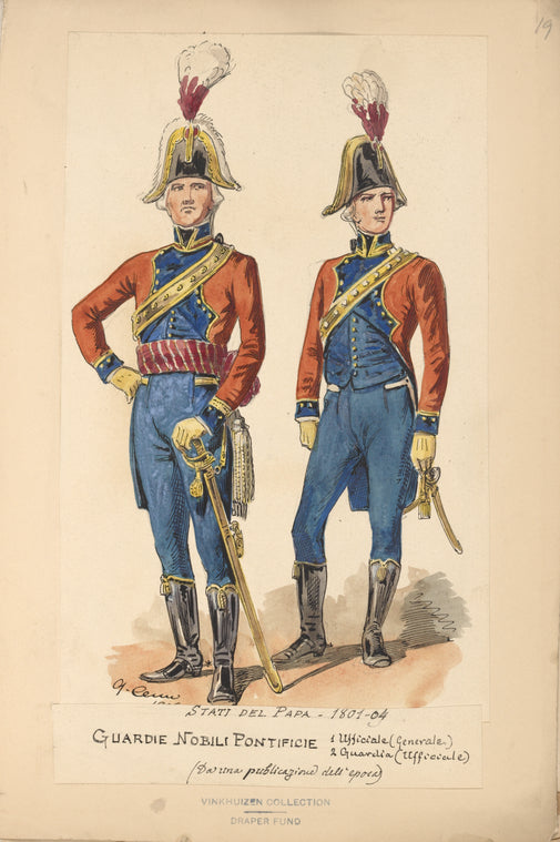 Italy. Papal States, 1820