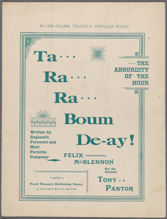 Ta ra ra boum de-ay!