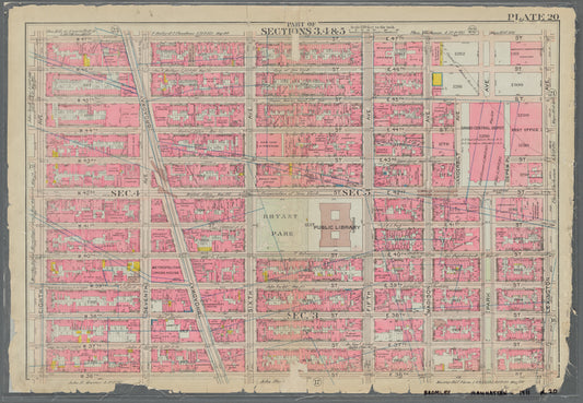 Bounded by W. 47th Street, E. 47th Street, Lexington Avenue, E. 36th Street, W. 36th Street, and Eighth Avenue