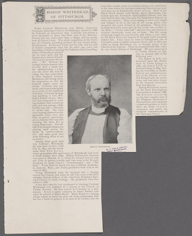 Bishop Whitehead