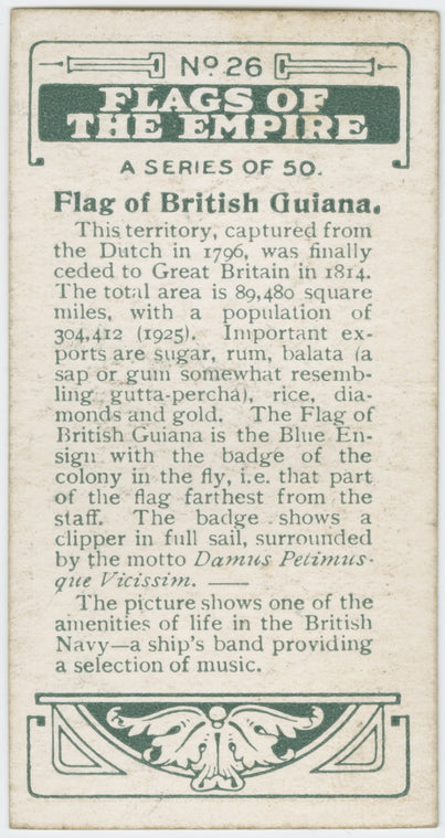 Flag of British Guiana.