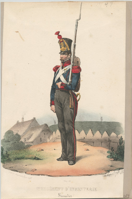 1er régiment d'infanterie. Grenadier