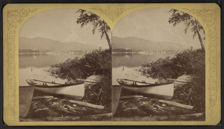 Caldwell from east beach.