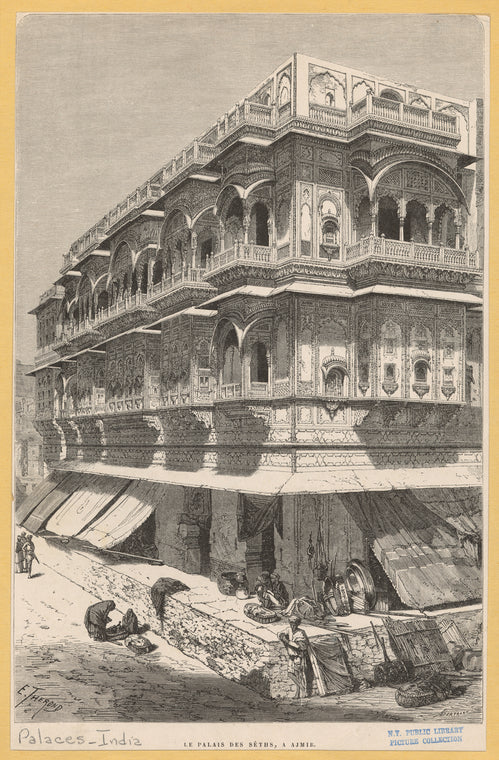 Le Palais des Sêths, a Ajmir