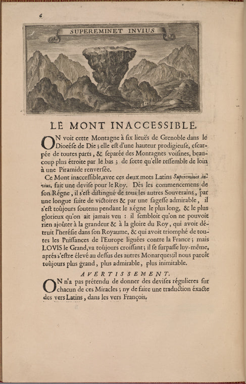Le Mont inaccessible