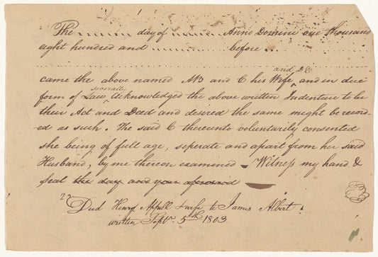 Miscellaneous documents