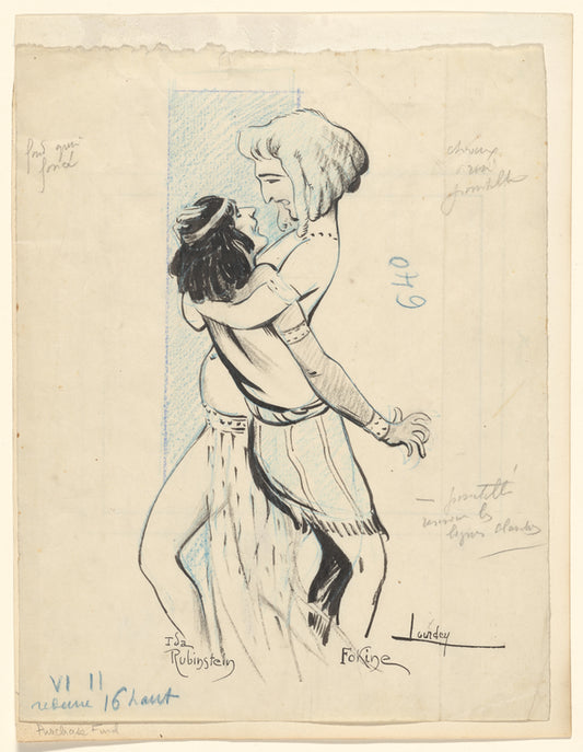 Ida Rubinstein and Fokine