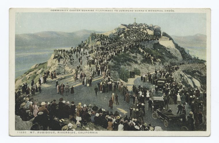 Mt. Rubidoux Easter Service, Riverside Calif.