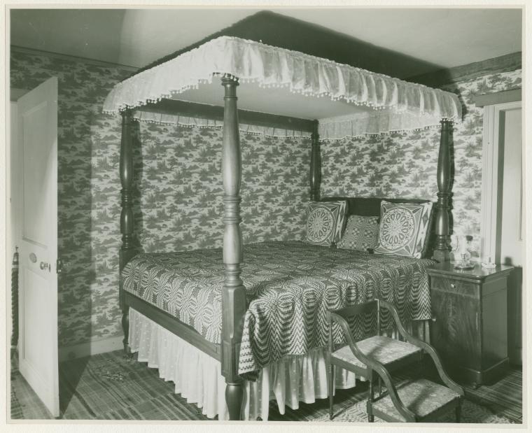 In 1790 President Washington slept here