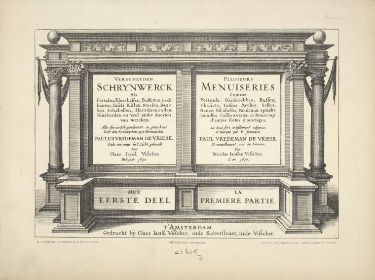 Verscheyden schrynwerck als portalen