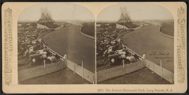 The Race at Monmouth Park, Long Branch, N.J.