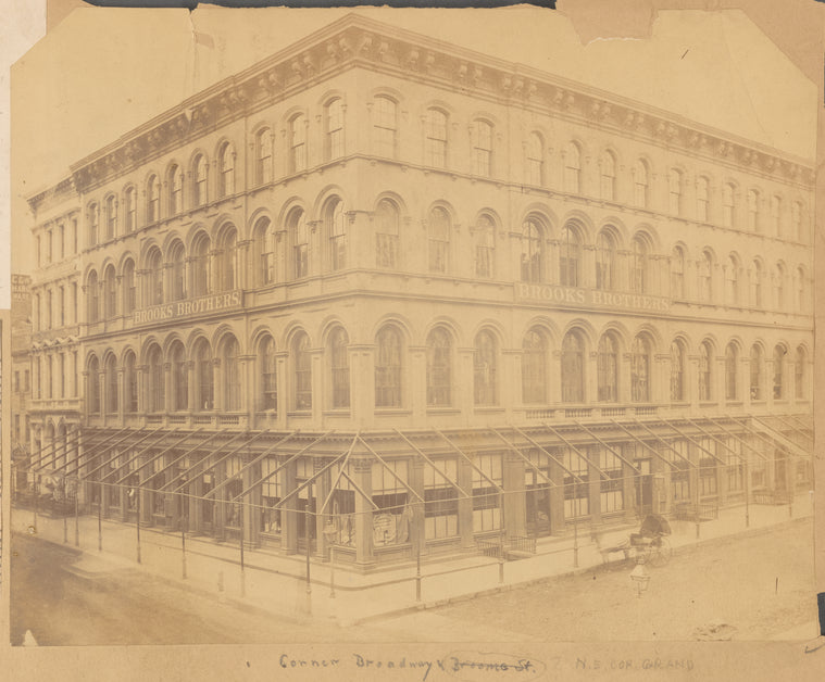 Brooks Brothers Store (1857-1870)