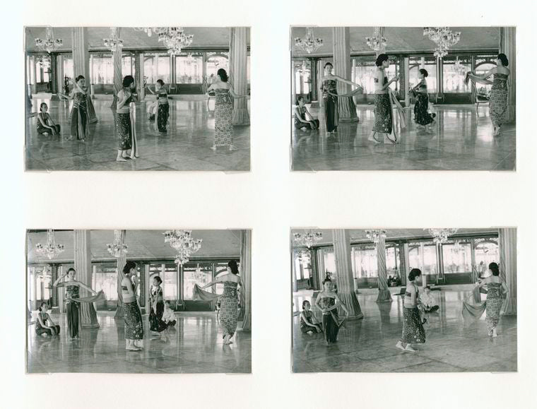 Serimpi, Surakarta, ca. 1966 (rehearsal)