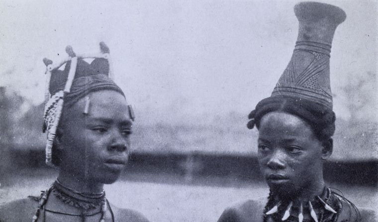 A girl wife ; Belles of the village.