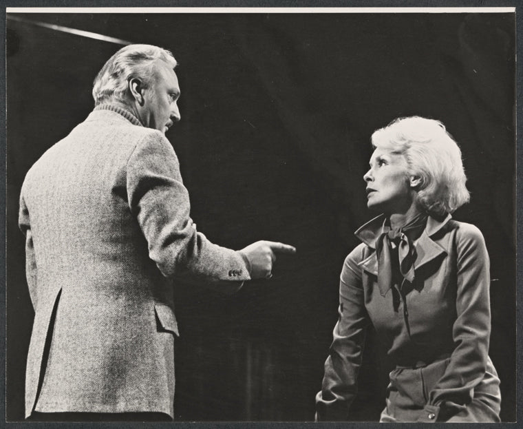 Jack Cassidy and Janet Leigh in the stage production Murder Among Friends