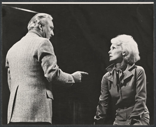 Jack Cassidy and Janet Leigh in the stage production Murder Among Friends