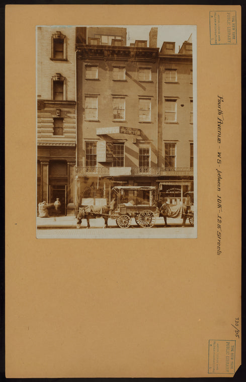 Manhattan: 4th Avenue - [Bewtween 10th and 12th Streets]