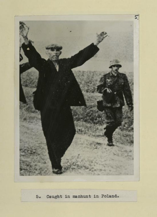 Caught in manhunt on Poland.