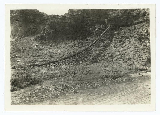 An Irrigation Flume in Washington.