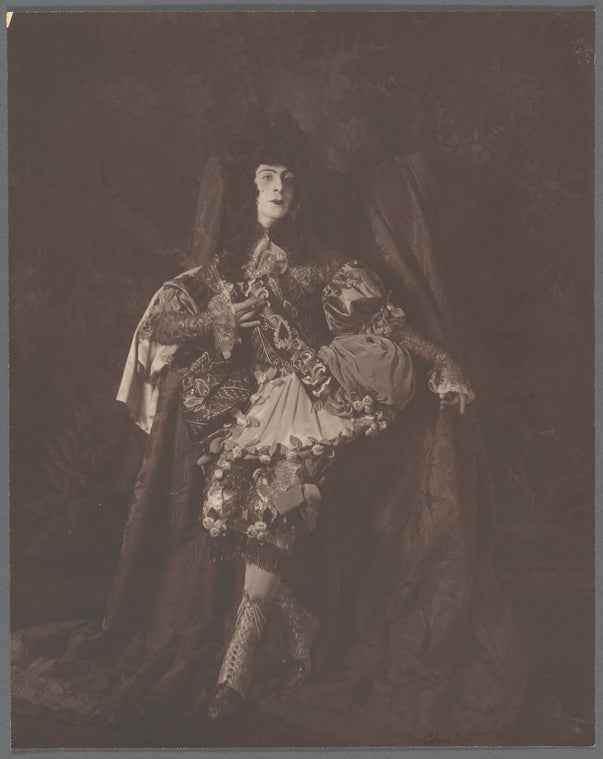 Alexandre Sakharoff  in 18th century costume