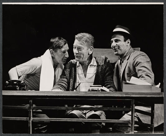 Charles Welch, Kenneth Tobey, and unidentified actor in the stage production Golden Boy