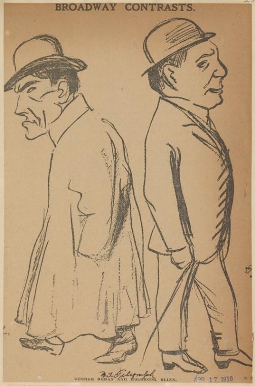 Broadway contrasts: George Beban and Holbrook Blinn
