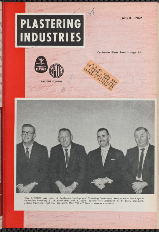 Plastering industries