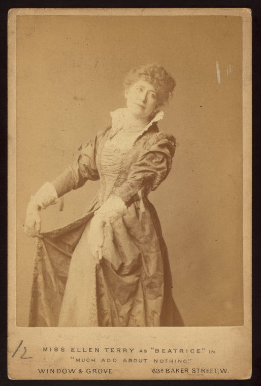 Miss Ellen Terry as "Beatrice" in "Much Ado About Nothing"