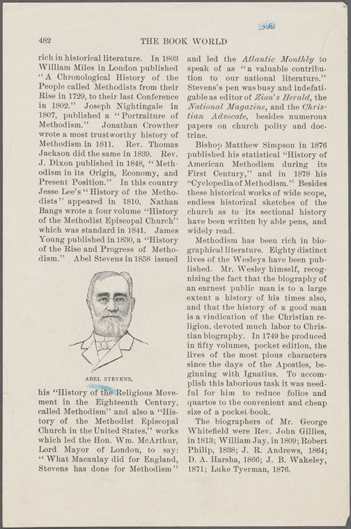 Abel Stevens.