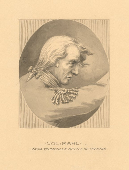 Col. Rahl from Trumbull's Battle of Trenton.