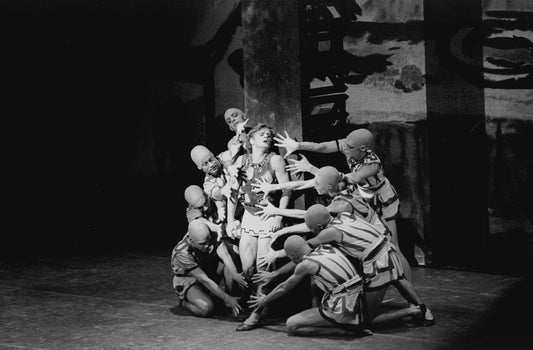 New York City Ballet production of "The Prodigal Son" with Mikhail Baryshnikov, choreography by George Balanchine (New York)