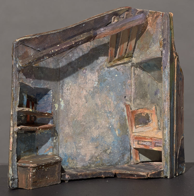 Fiddler on the roof: house set model element