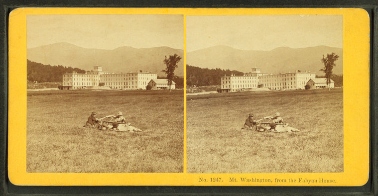 Mt. Washington, from the Fabyan House.