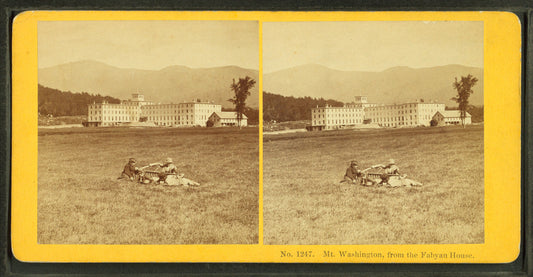 Mt. Washington, from the Fabyan House.