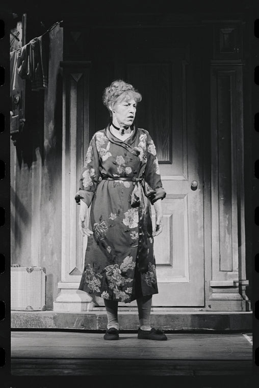 Lotte Lenya in the stage production Cabaret