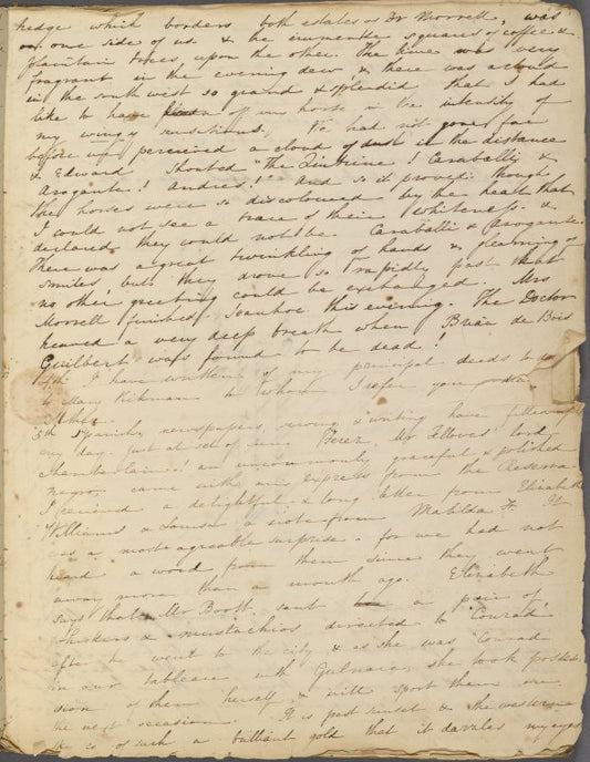 My dearest Mother, Yesterday we sent... ALS. Jun. 2, 1834.